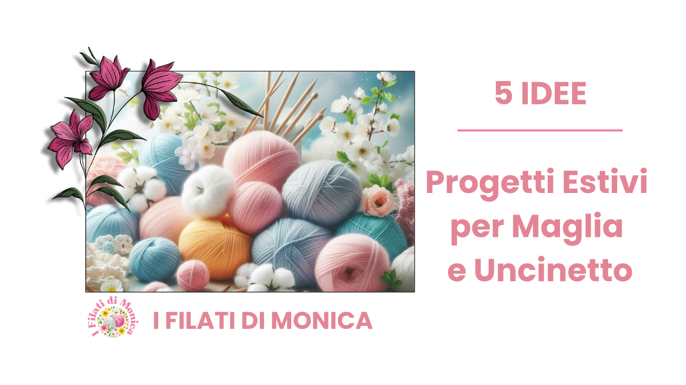 🌞 5 Idee di Progetti Estivi per Maglia e Uncinetto