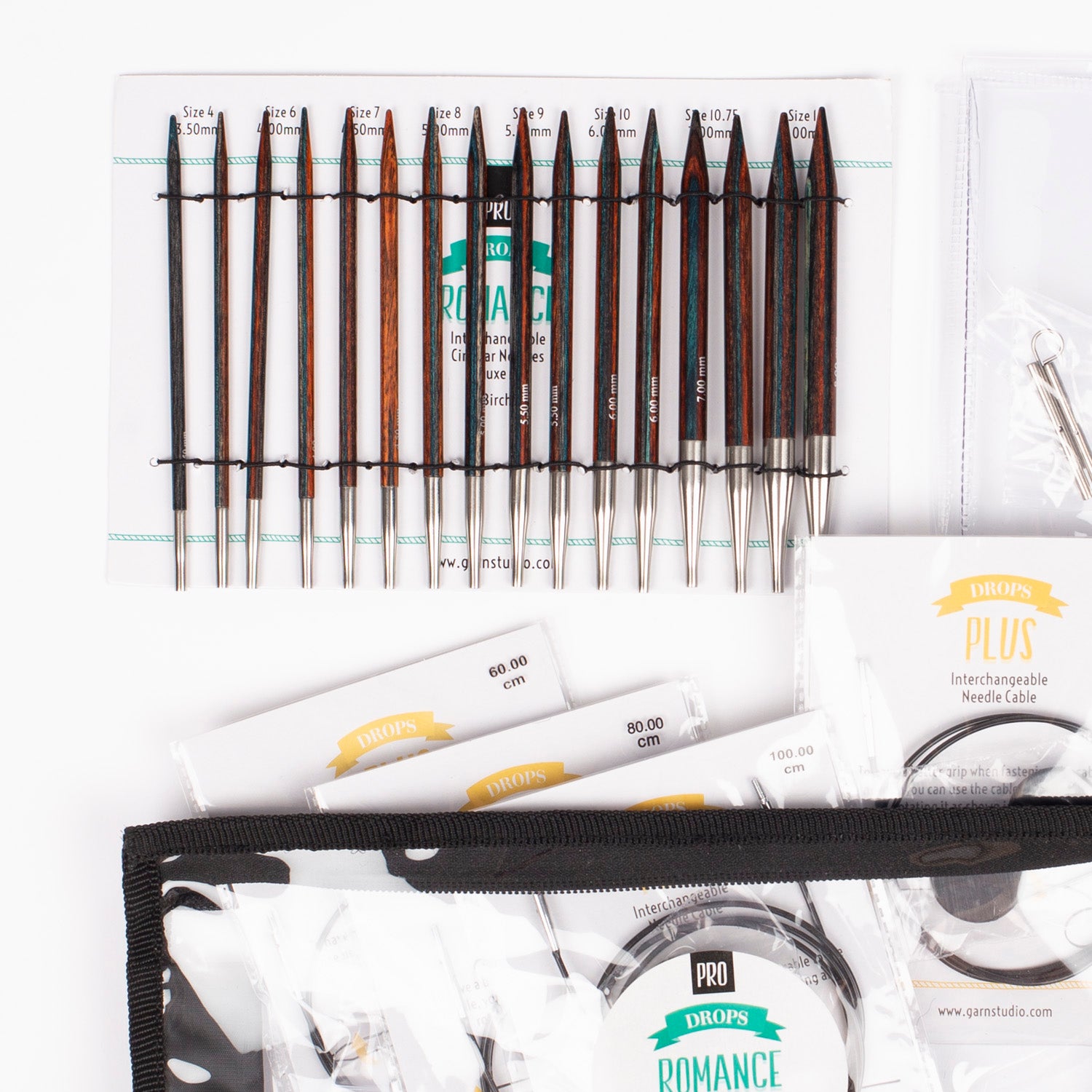 Set di ferri circolari componibili Deluxe - Pro Romance