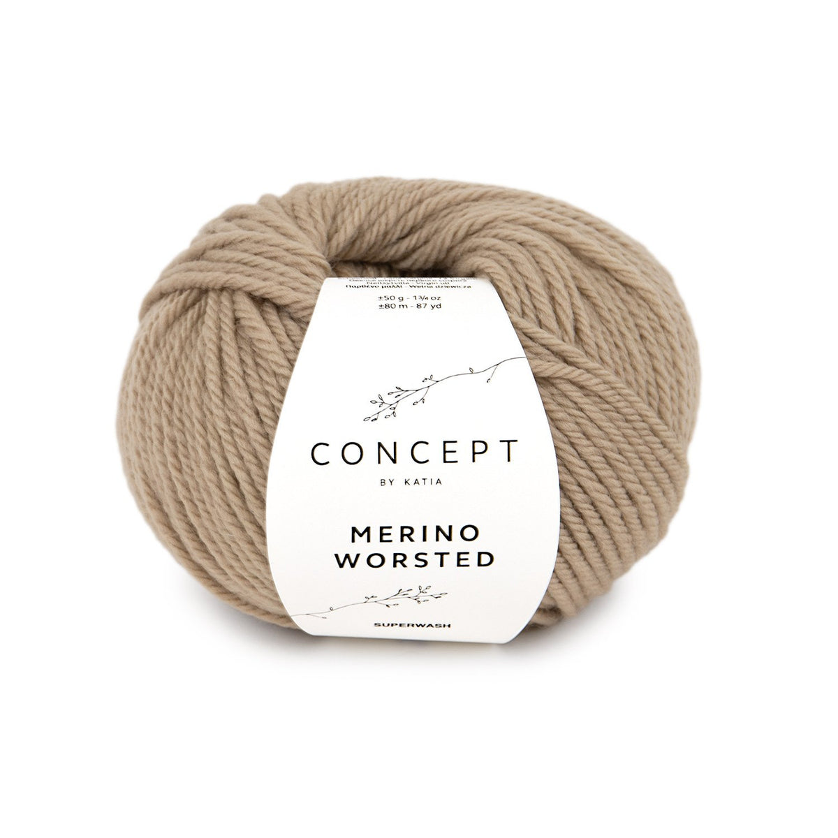Merino Worsted - 50 gr