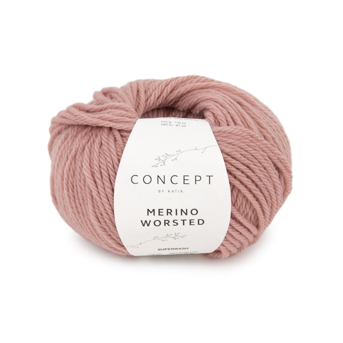 Merino Worsted - 50 gr