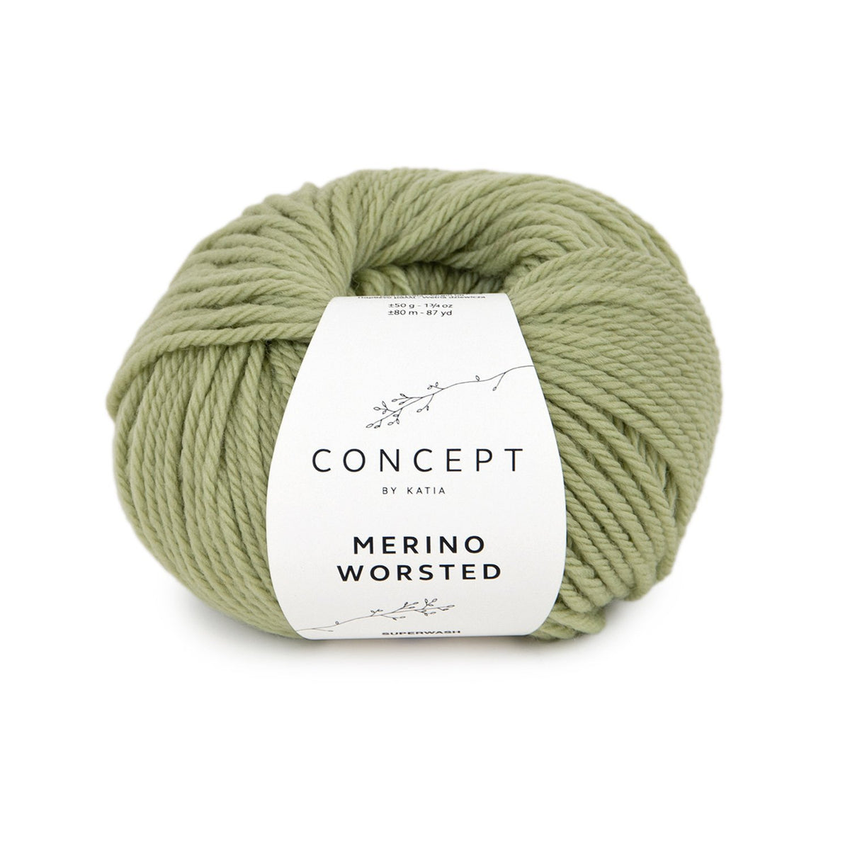 Merino Worsted - 50 gr