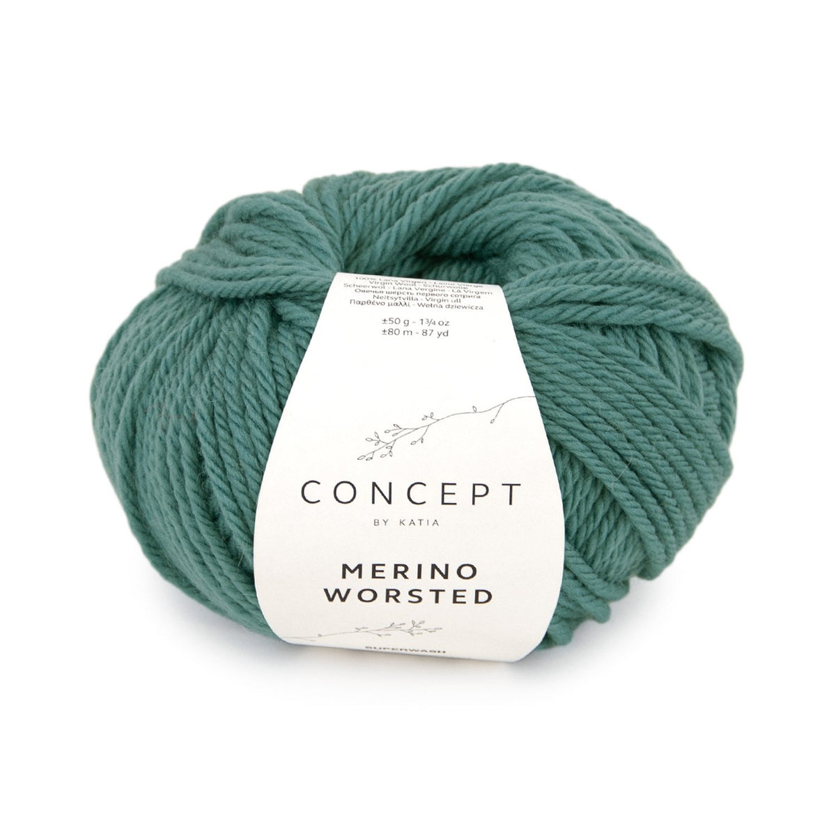 Merino Worsted - 50 gr
