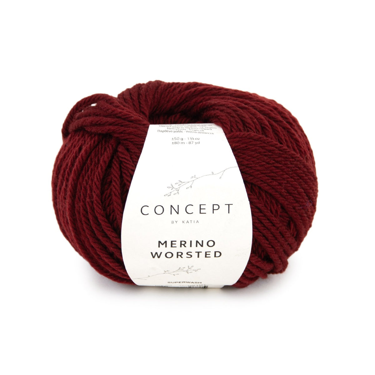 Merino Worsted - 50 gr